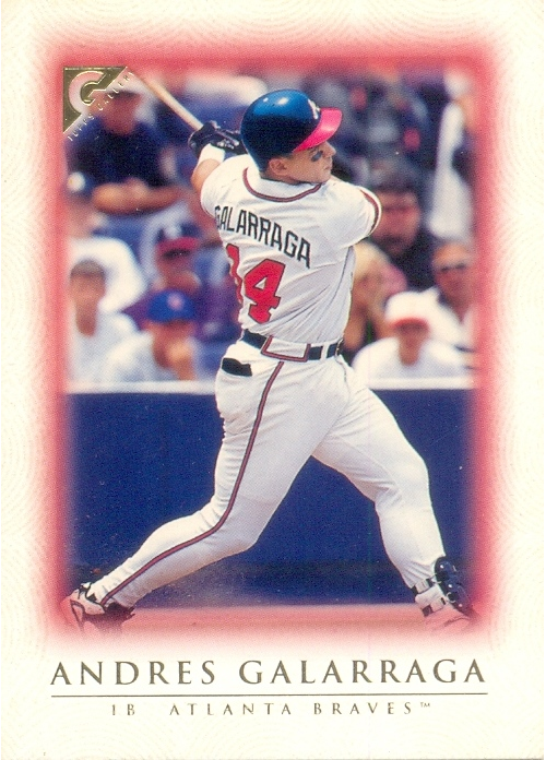 Barajita Andrés Galarraga Topps 1999 #26 - Numisfila