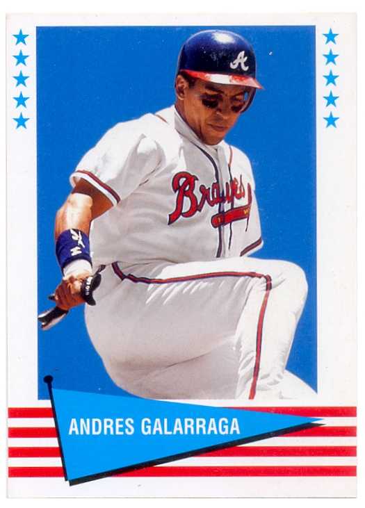 Barajita Andrés Galarraga Fleer 1999 #11 - Numisfila