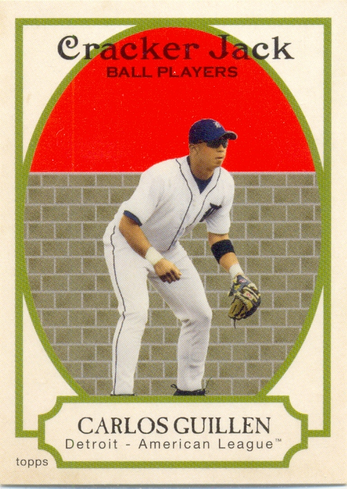 Barajita Carlos Guillen Topps Cracker Jack 2005 # 64 - Numisfila