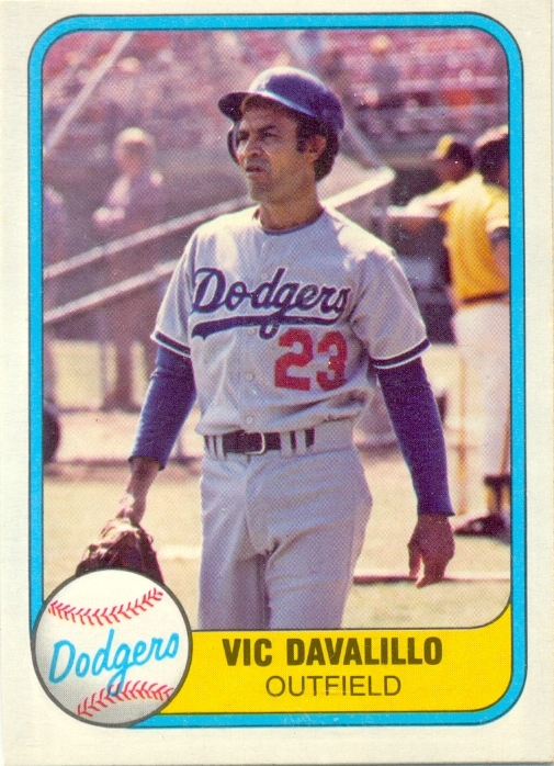 Barajita Vic Davalillo Fleer 1981 # 132 - Numisfila