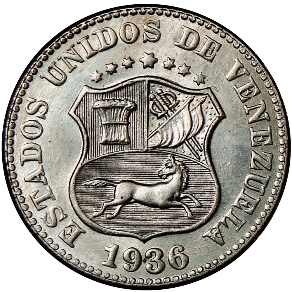 Excelente Puya Moneda 5 Céntimos 1936  - Numisfila