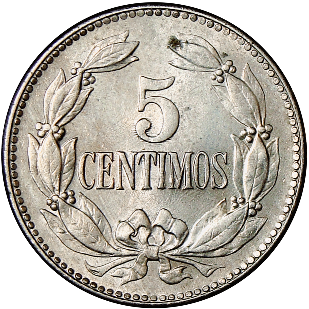 Excelente Puya Moneda 5 Céntimos 1936  - Numisfila