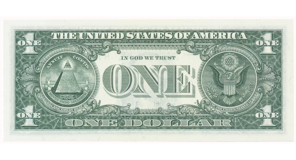 Billete E.E.U.U. 1 Dólar 2021  - Numisfila