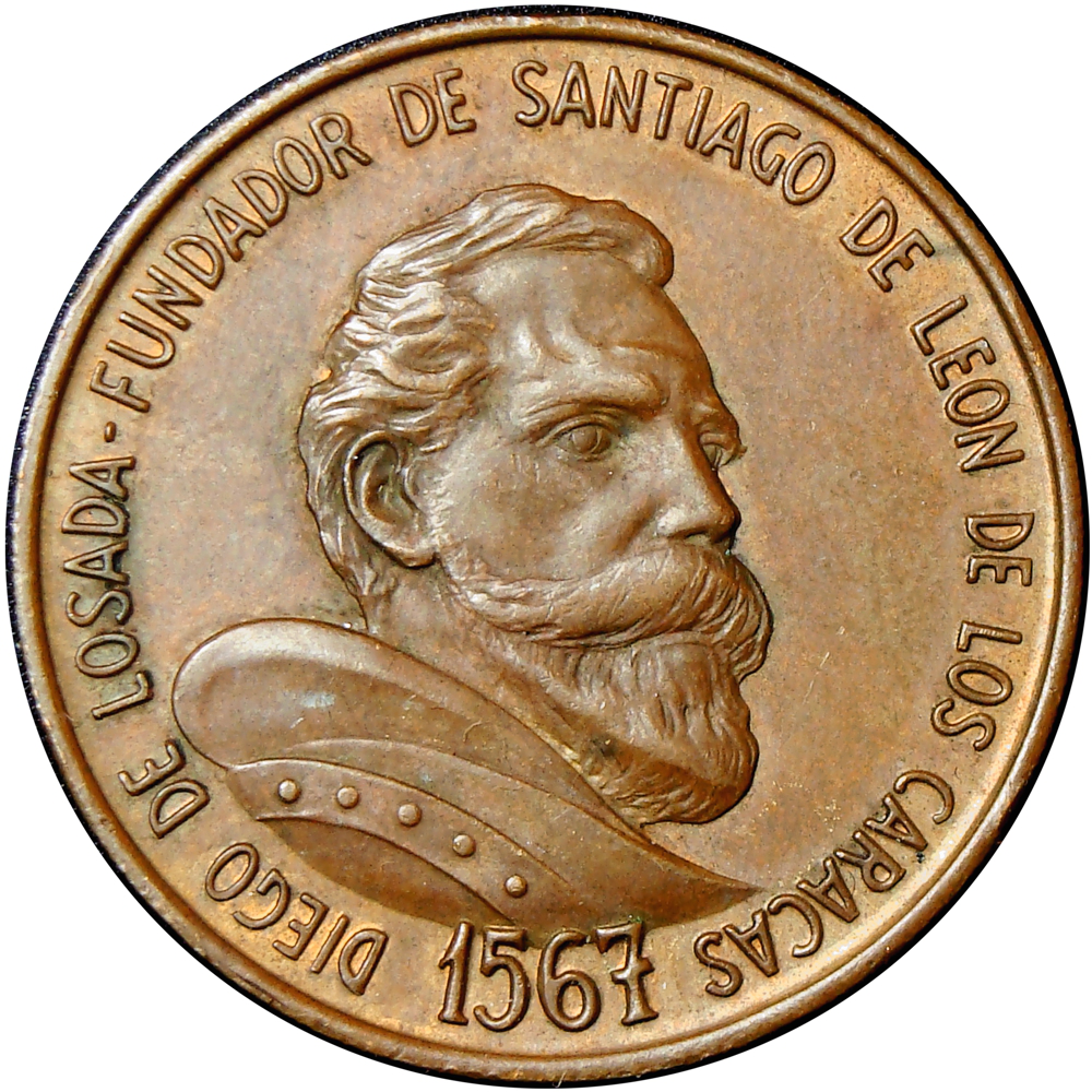 Medalla Diego de Losada Banco de la Construcción 9 Dineros Italcambio - Numisfila